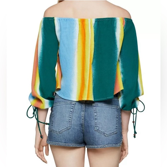 BCBGeneration Faded Stripe Top, Size XL EXCELLENT - Picture 3 of 13